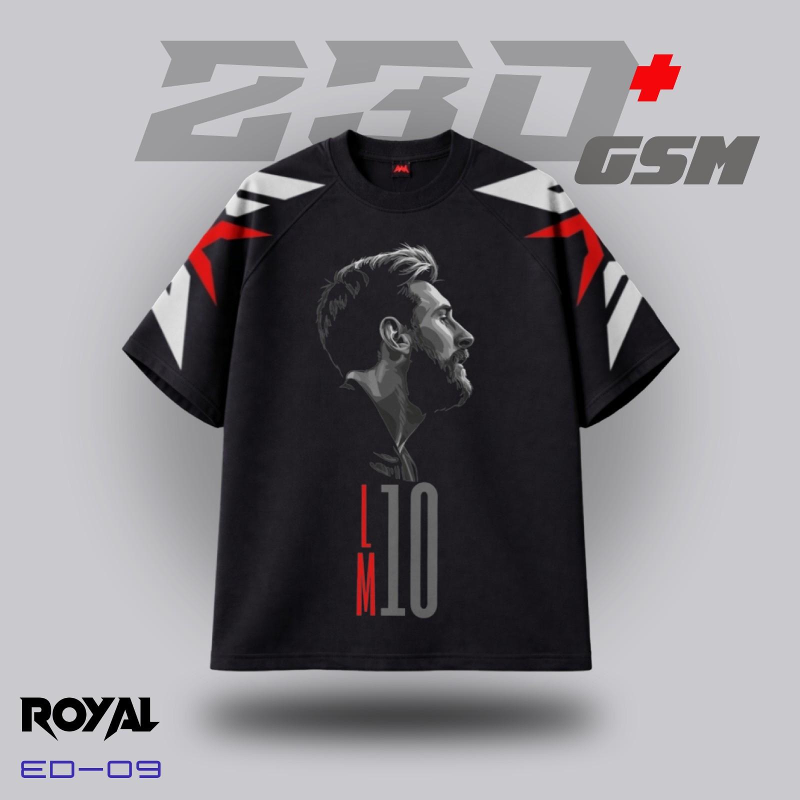 🐐 "LM10 LEGACY" Iconic Oversized T-Shirt | ED-09