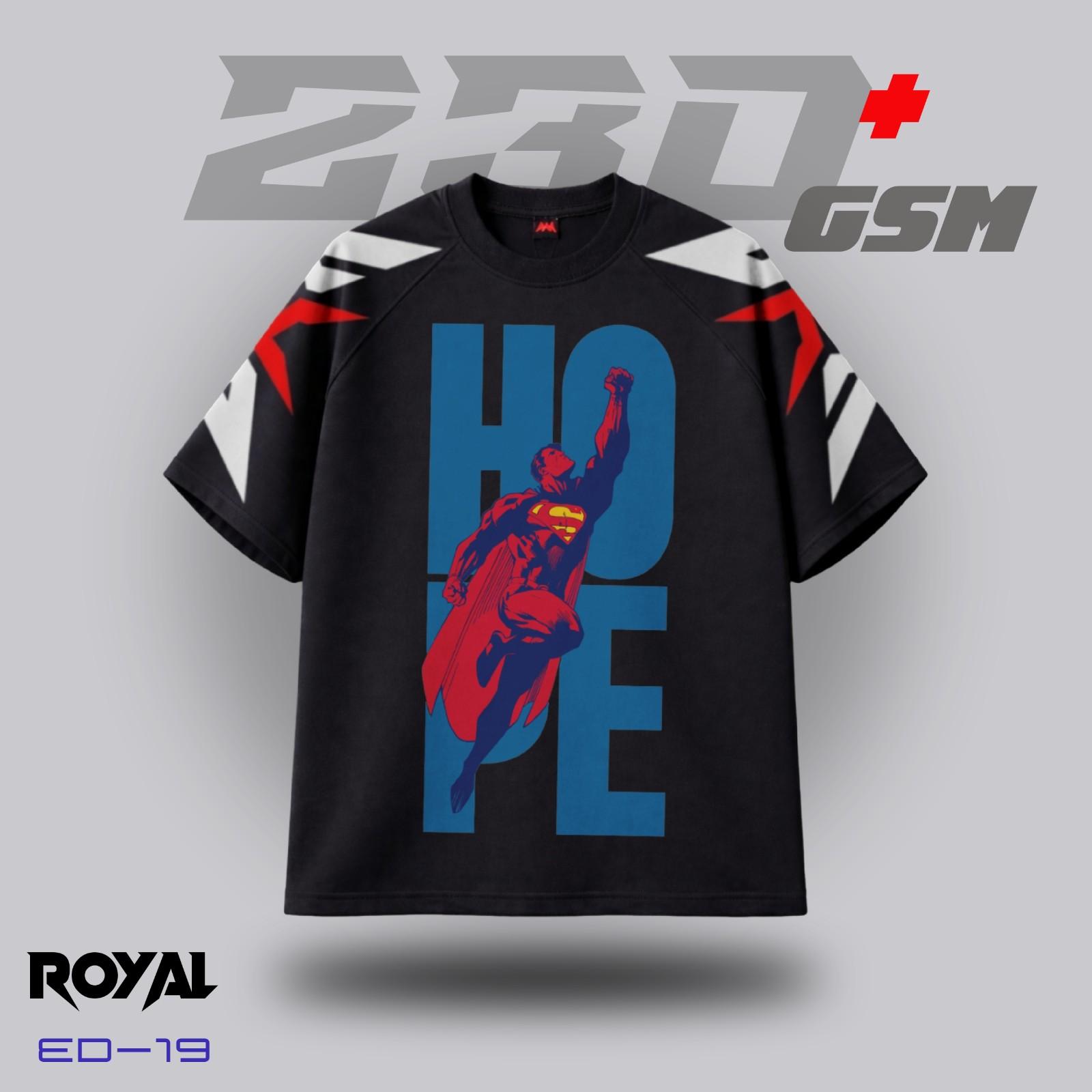 🦸‍♂️ "HOPE" Iconic Oversized T-Shirt | ED-19