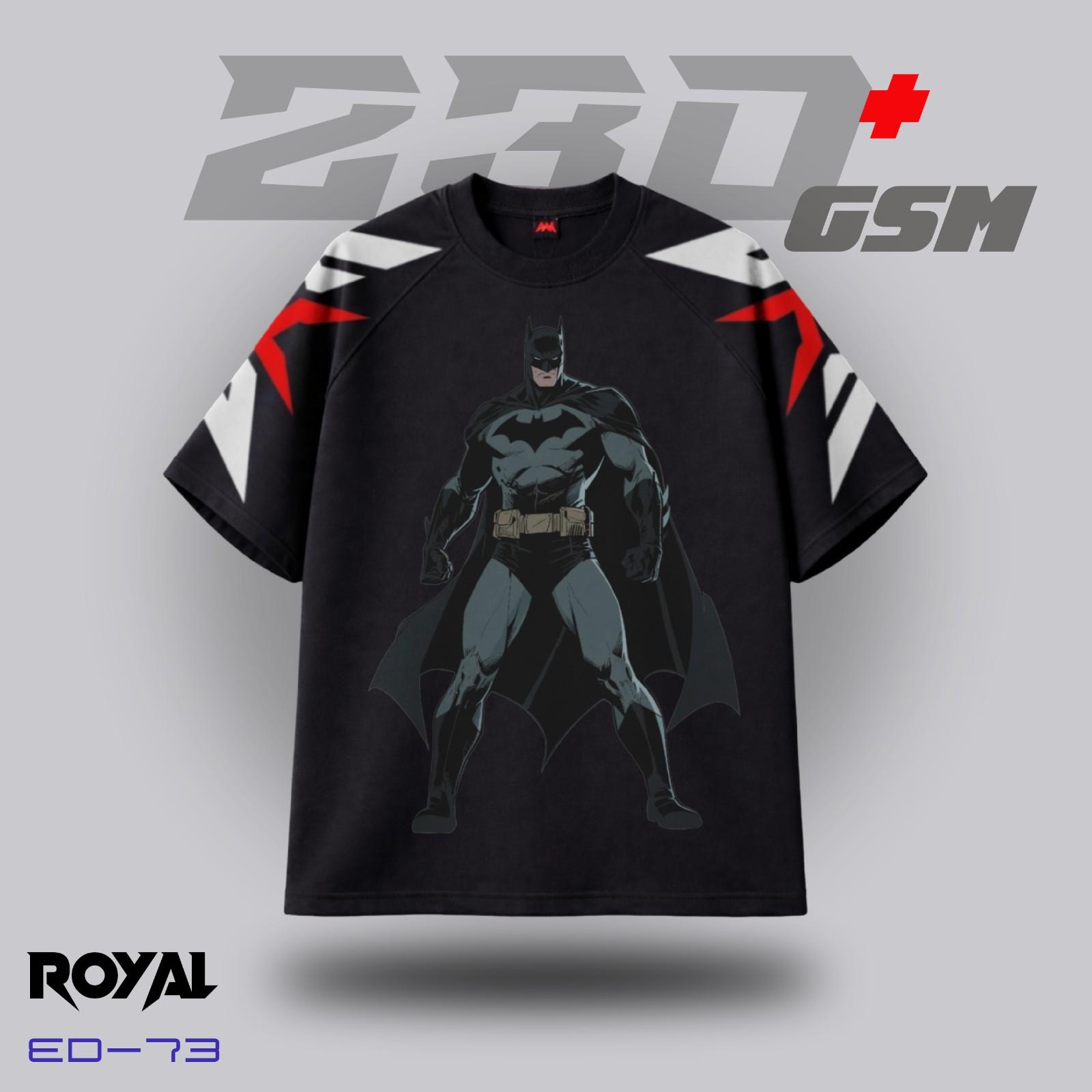 🦇 "THE DARK KNIGHT" Iconic Oversized T-Shirt | ED-73
